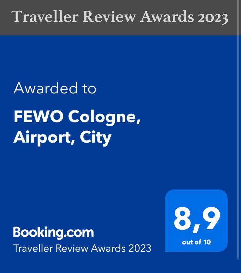 Fewo Cologne, Airport, City Exteriér fotografie
